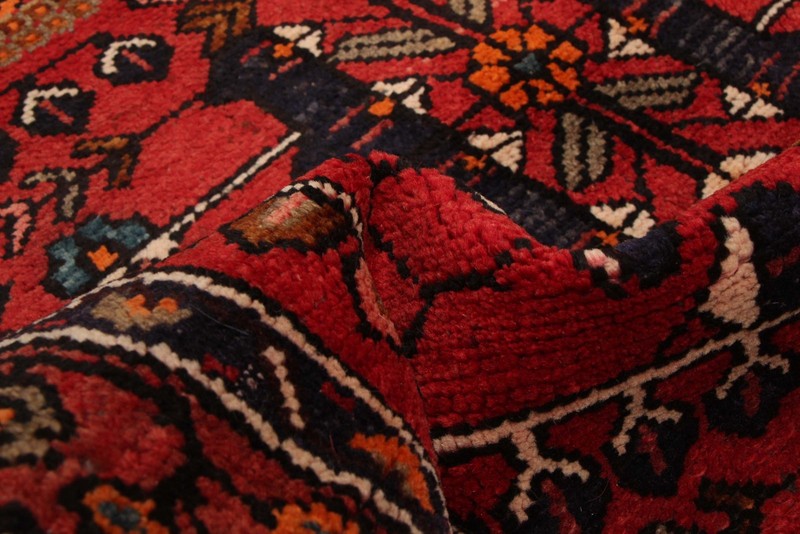 3'3" x 9'10" Vintage Hand-knotted Runner Rug Traditional Oriental Wool Carpet gallery