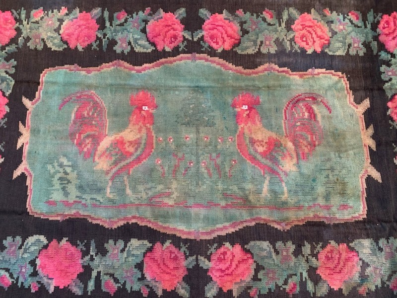 Vintage Moldovan Kilim 227x157 cm Kelim Wool Rug Large gallery