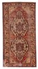 Vintage Hand-Knotted Carpet 4'11" x 9'8" Traditional Oriental Wool Area Rug gallery