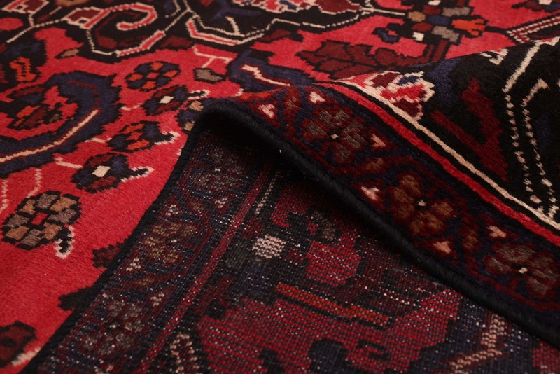 Vintage Traditional Hand-Knotted Area Rug 5'6" x 8'9" Oriental Wool Carpet gallery
