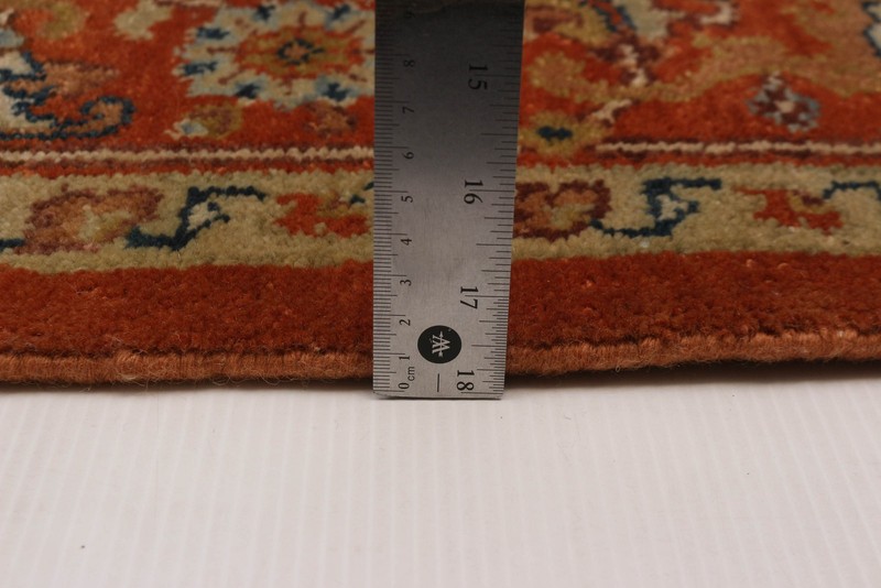 Vintage Traditional Hand-Knotted Area Rug 8'1" x 11'0" Oriental Wool Carpet gallery