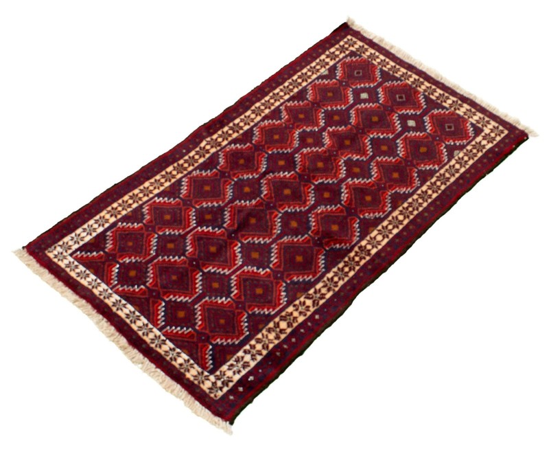 Vintage Traditional Hand-Knotted Area Rug 3'2" x 5'2" Oriental Wool Carpet gallery