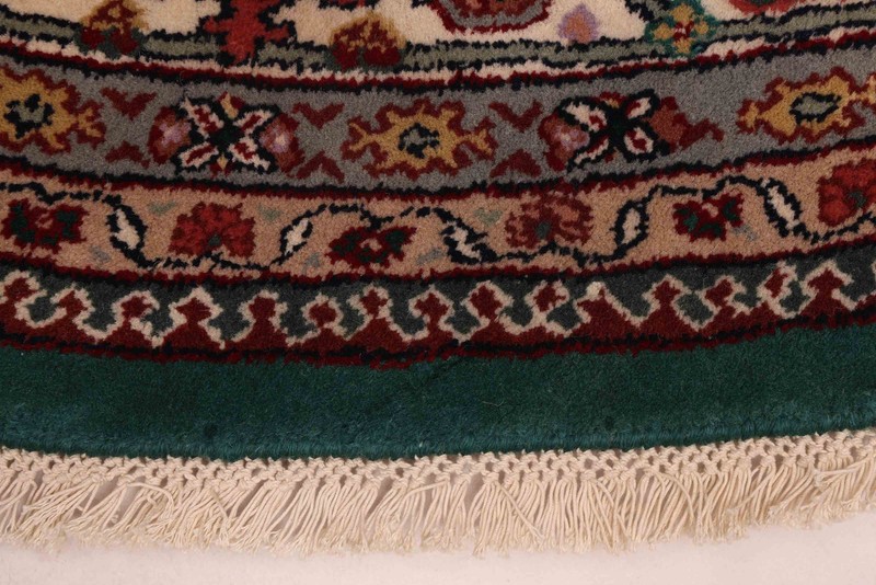 Vintage Hand-Knotted Carpet 8'2" x 8'0" Traditional Oriental Wool Area Rug gallery