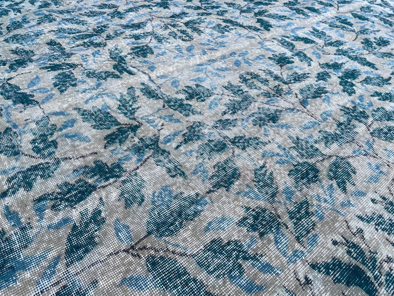 Turkish Vintage Rug, Handmade Wool Rug, Bohemian Large Rug, 6,8 x 9,8 ft gallery