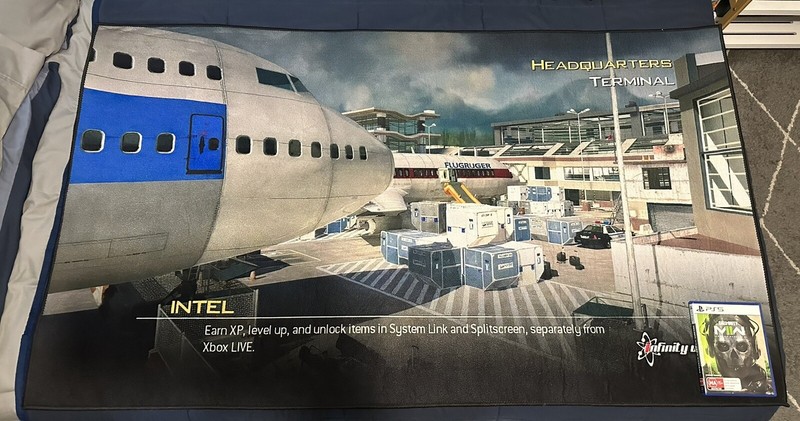 Modern Warfare 2 Terminal Loading Screen Custom Floor Rug 140cm x 81cm gallery