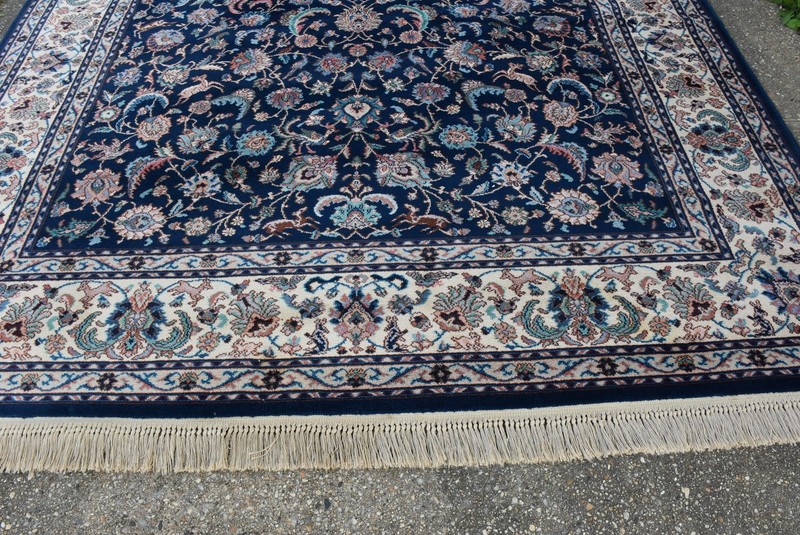 Karastan Rug 700 Series 747 Indigo Tabbriz 8.8x12 Very Nice # IND8812 gallery