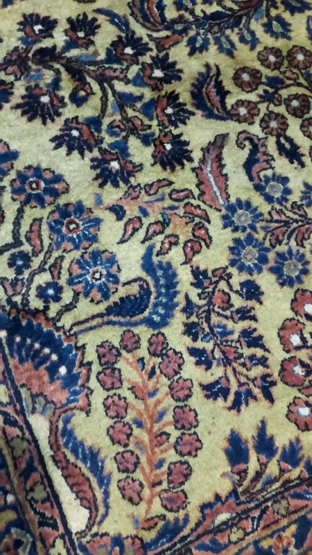 A REAR GOLD COLOR SARROOK RUG gallery