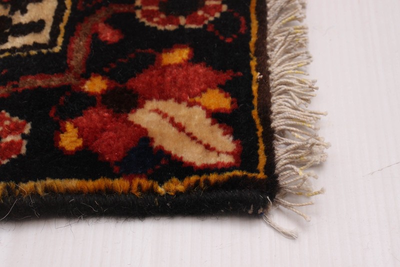 Vintage Hand-Knotted Area Rug 4'2" x 6'7" Traditional Oriental Wool Carpet gallery