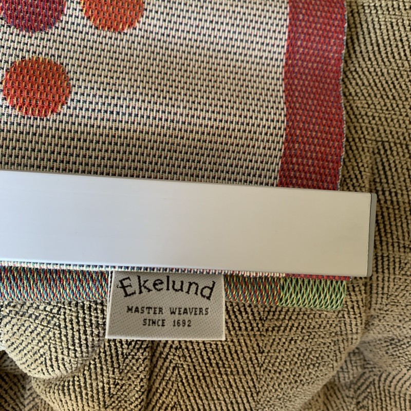EKELUND Master Weavers Swedish cotton tapestry wall hanging birds with berries gallery