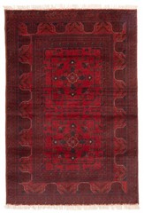 Traditional Vintage Hand-Knotted Area Rug 3’4″ x 4’11” Oriental Wool Carpet