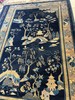 Antique Chinese Art Deco Rug – 5’1” x 7’10” – Circa 1920s – Wool Pictorial Blue gallery
