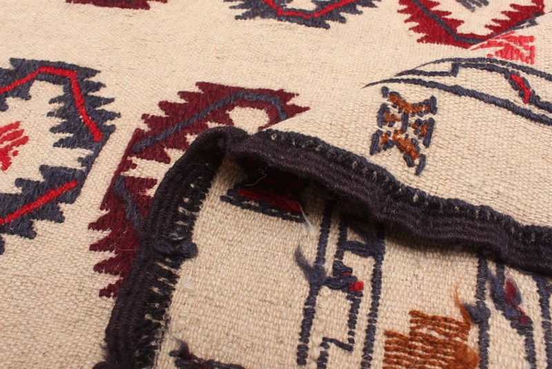Vintage Hand Woven Area Rug 4'5" x 6'5" Traditional Wool Oriental Carpet gallery