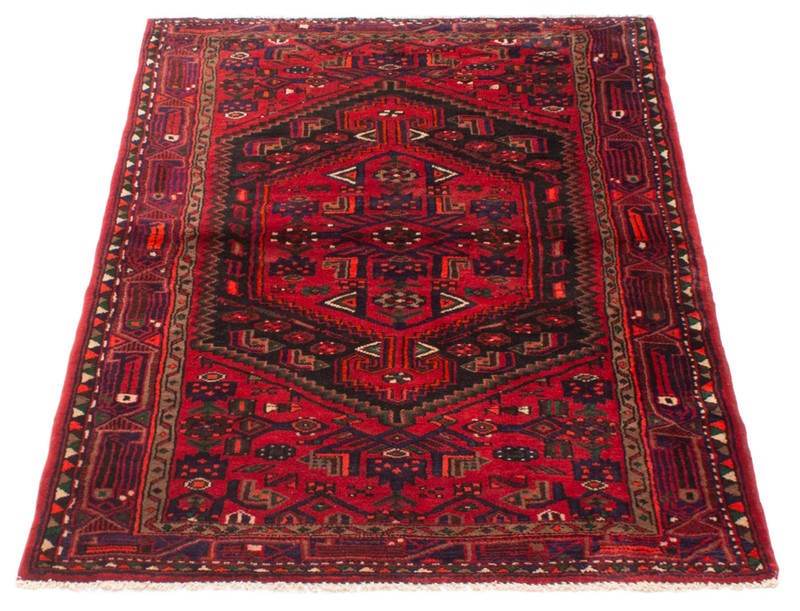 Traditional Vintage Hand-Knotted Oriental Carpet 4'4" x 6'8" Wool Area Rug gallery