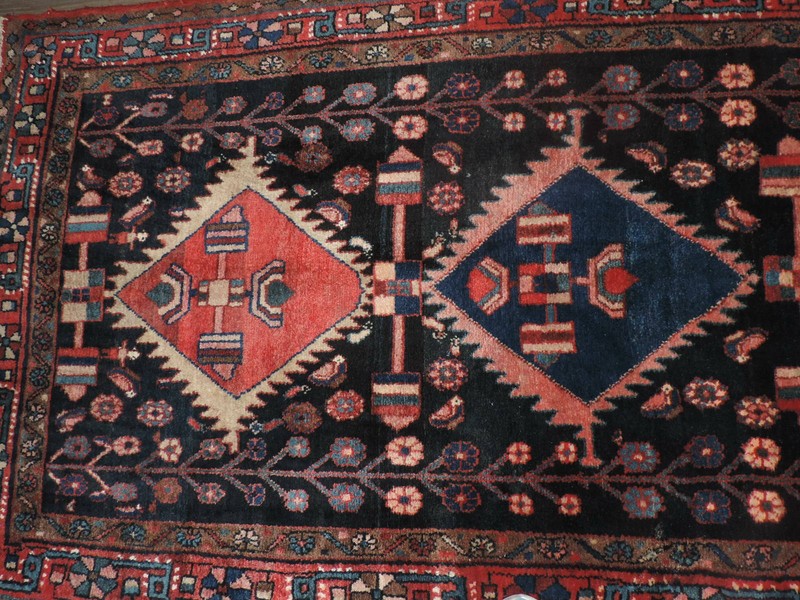 4x13ft. Semi Antique Malayer Wool Runner gallery