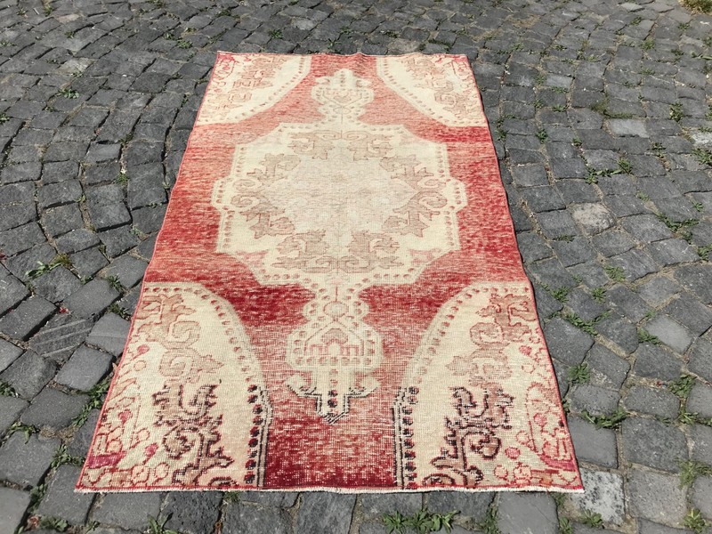 Handmade Rug Turkish Area Rug Vintage Rug Oushak Rug Antique Rug Bohemian Rug gallery