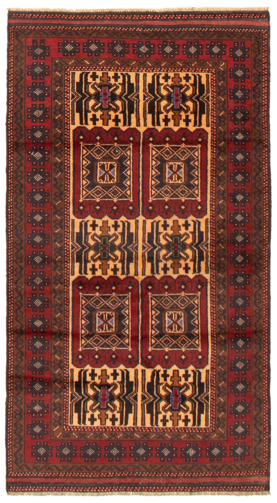 Traditional Vintage Hand-Knotted Area Rug 3'4" x 6'2" Oriental Wool Carpet gallery