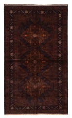 Traditional Vintage Hand-Knotted Area Rug 3’9″ x 6’6″ Oriental Wool Carpet