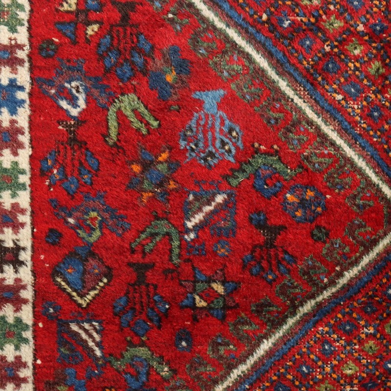 Antique Asian Carpet Wool Thin Knot 75 x 55 In Original gallery