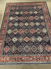 One of a Kind high Hand Knotted Aryana Afghani Tribal Area Rug-From Pakistan