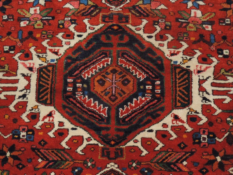 5x6ft. Antique Handmade Karaje Wool Rug gallery
