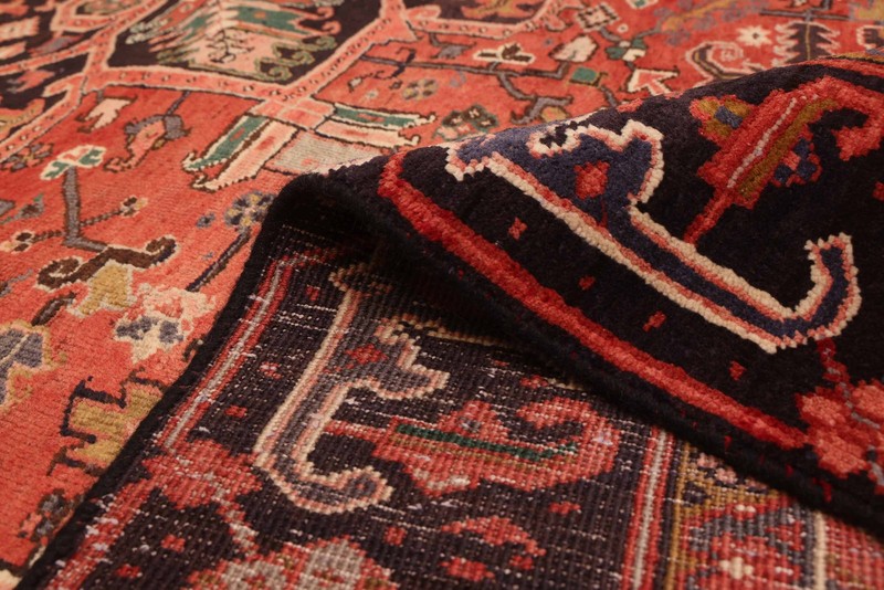 Traditional Vintage Hand-Knotted Area Rug 9'4" x 12'10" Oriental Wool Carpet gallery