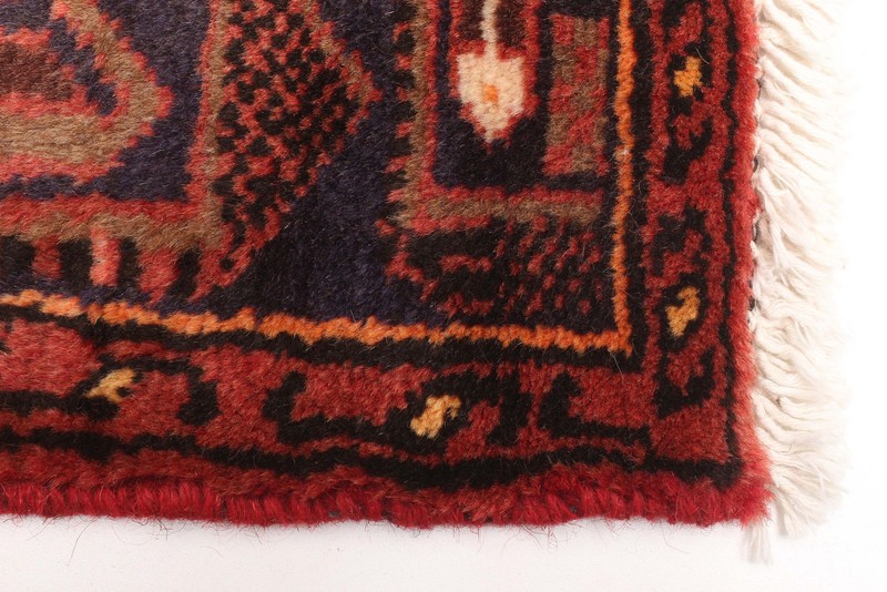 Vintage Traditional Hand-Knotted Area Rug 4'2" x 6'4" Oriental Wool Carpet gallery