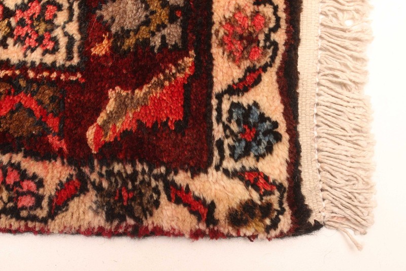 3'3" x 16'7" Vintage Hand-knotted Runner Rug Traditional Oriental Wool Carpet gallery