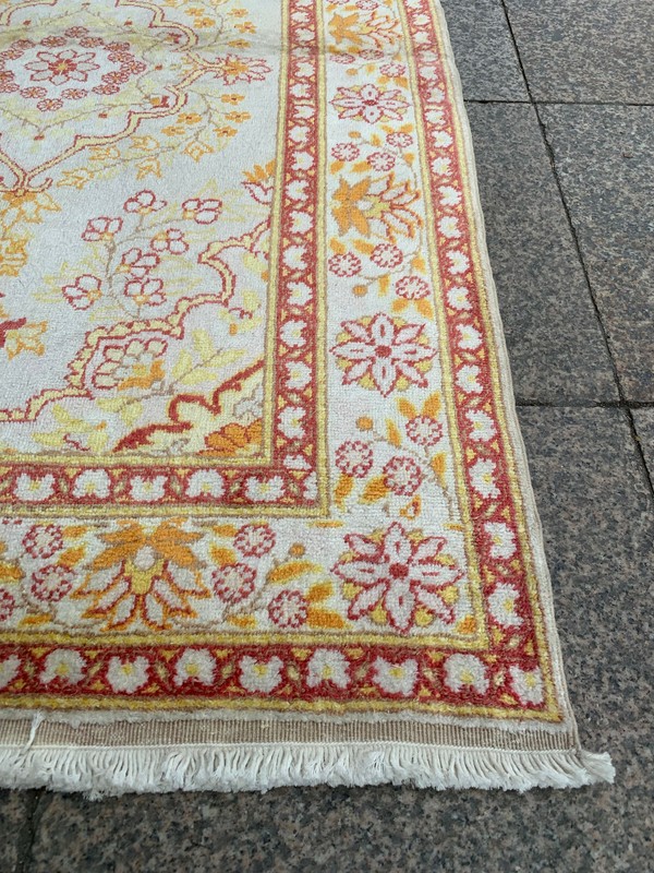 2'11'' x 4'8'' Vintage Natural Rug Village Rug Handmade Rug.SKU:F408 gallery