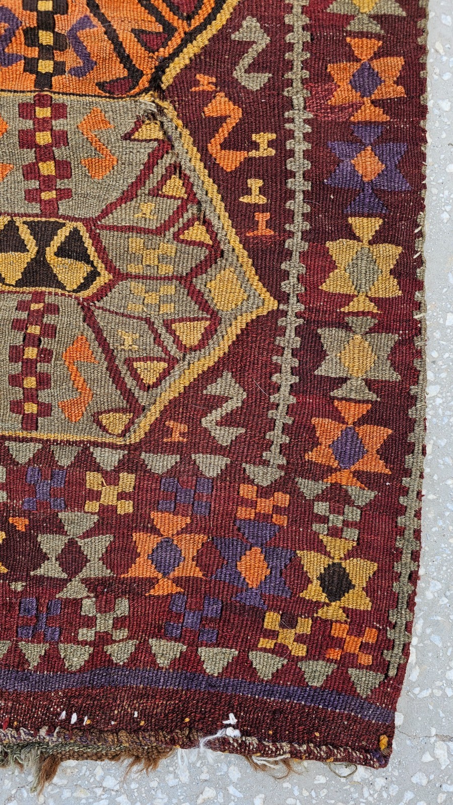 ONLY ONE Chuval Rug, Rare finds, Antique decor, Nomad rug, Old decor rug kilim gallery