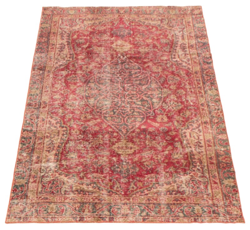 Traditional Vintage Hand-Knotted Carpet 3'4" x 6'6" Wool Area Rug gallery