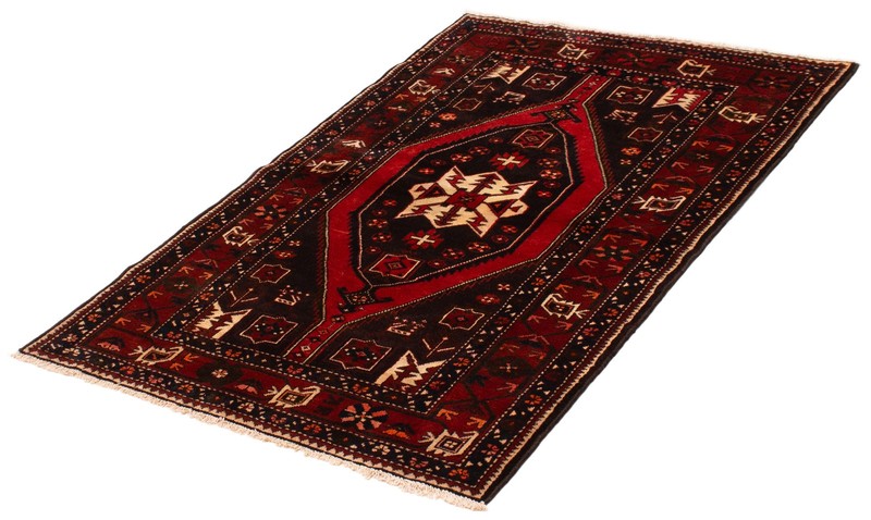 Vintage Hand-Knotted Area Rug 4'7" x 6'10" Traditional Wool Carpet gallery