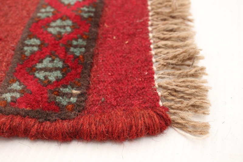 Vintage 3'5" x 5'0" Traditional Hand Knotted Vegetable Dye Wool Area Rug gallery