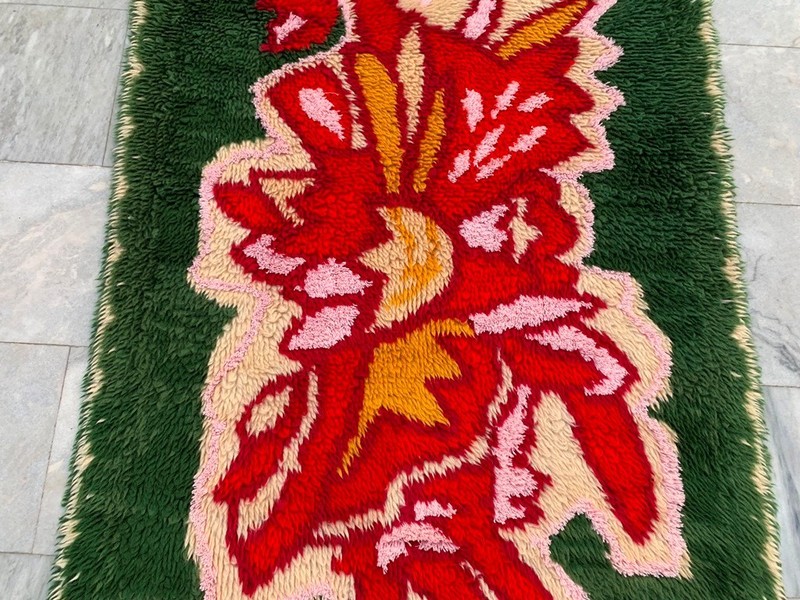 Vintage Mid-Century Scandinavian: Long-Pile Rya Shags, Traditional Rug (3x4 ft.) gallery