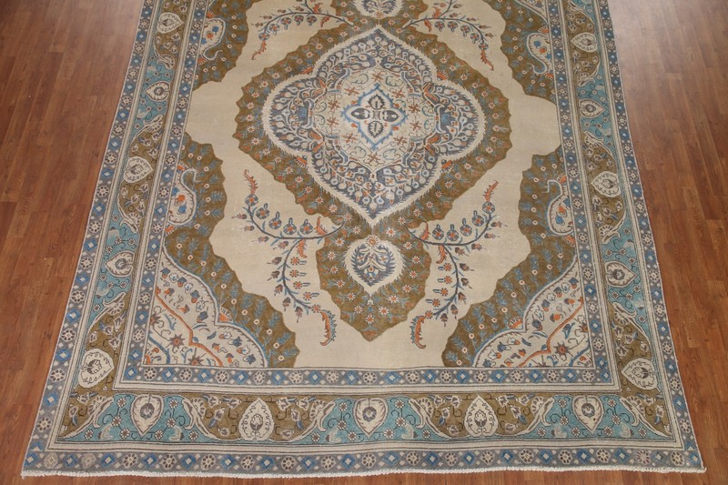 Handmade Dining Room Area Rug 9x13 Medallion Home Decor Classic Vintage Carpet gallery