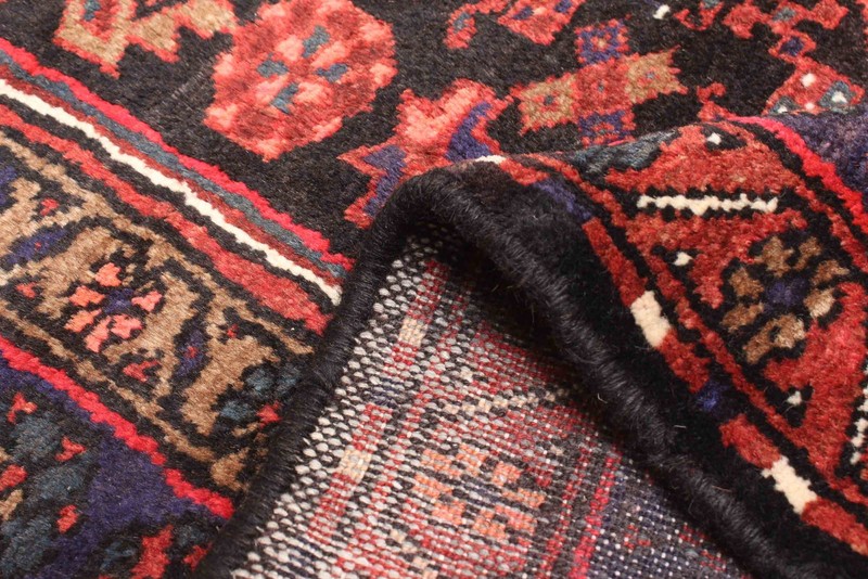 Vintage Hand-Knotted Area Rug 4'6" x 7'1" Traditional Oriental Wool Carpet gallery