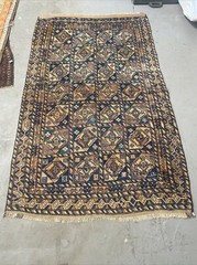 Antique Gharbala Tribal Rug
