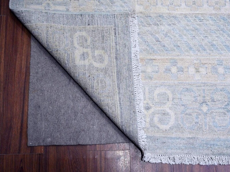 11'10"x14' Powder Blue, Hand Knotted, Oushak, Pomegranate Design, Natural Dyes gallery