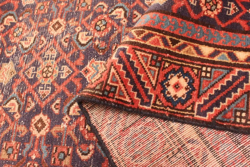 2'11" x 10'4" Vintage Hand-knotted Runner Rug Traditional Oriental Wool Carpet gallery