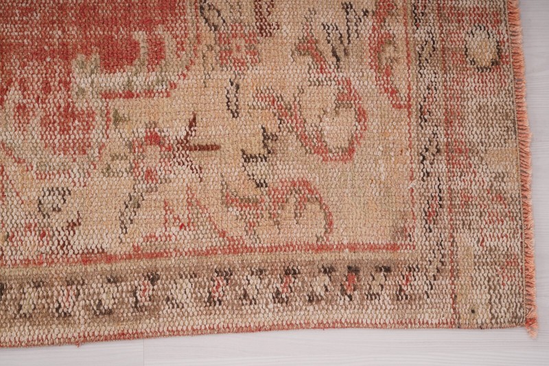 5x9 Oriental Vintage Rug Oushak Area Rug Turkish Rug Handmade Rug Neutral Rug 35 gallery