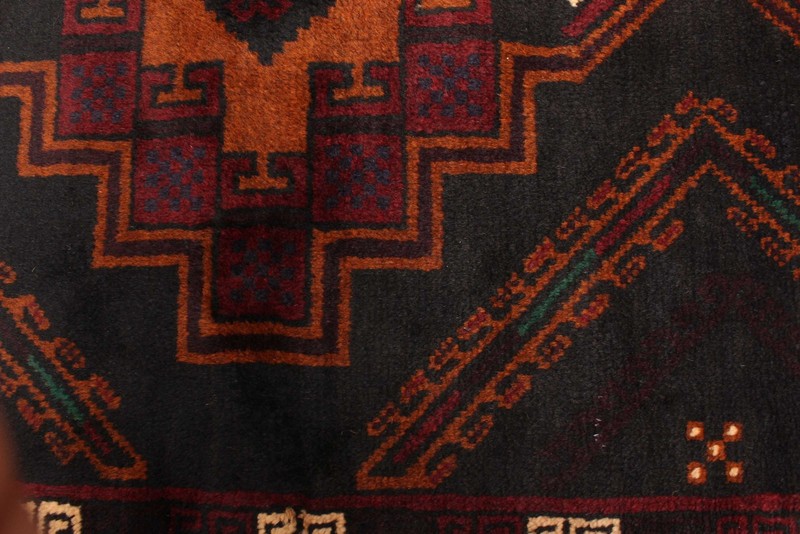 Vintage Traditional Hand-Knotted Area Rug 3'8" x 6'4" Oriental Wool Carpet gallery