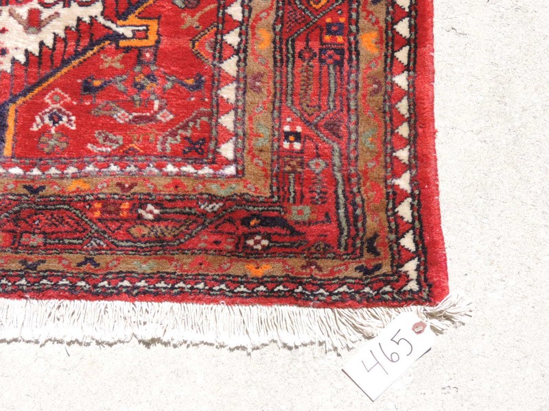 5x10ft. Vintage Hamedan Malayer Wool Runner gallery