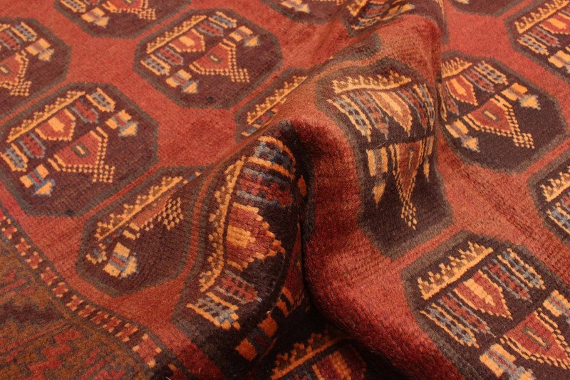 Vintage Oriental Hand-Knotted Carpet 3'4" x 6'1" Traditional Wool Area Rug gallery