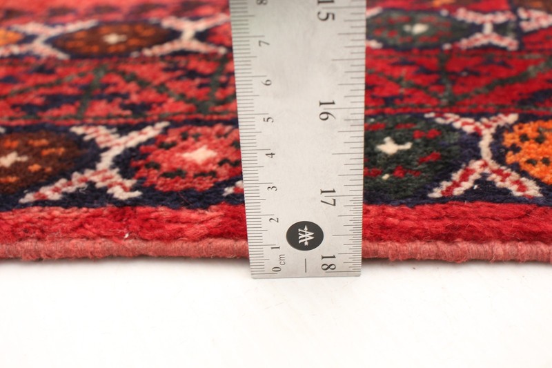Vintage Traditional Hand-Knotted Area Rug 4'7" x 9'6" Oriental Wool Carpet gallery