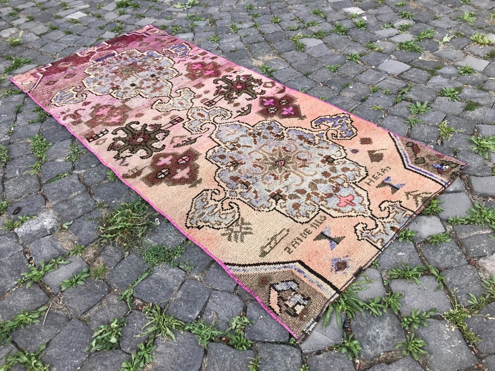 Handmade Rug Turkish Area Rug Vintage Rug Oushak Rug Antique Rug Bohemian Rug