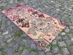 Handmade Rug Turkish Area Rug Vintage Rug Oushak Rug Antique Rug Bohemian Rug