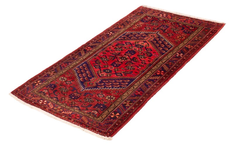 Traditional Vintage Hand-Knotted Area Rug 3'9" x 6'7" Oriental Wool Carpet gallery