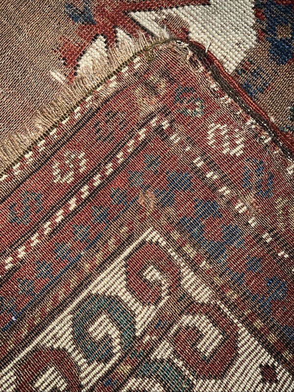 Antique Caucasian Kazak Rug 8 Feet X 4.5 Feet gallery