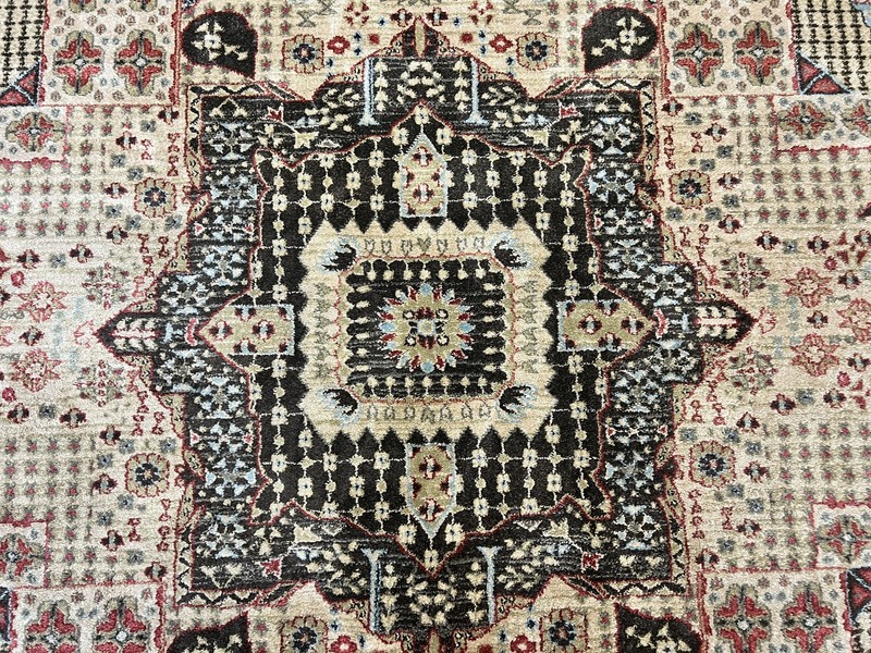 Room Sized Oriental Rug 10x11 Power Loomed Carpet Tan Brown gallery
