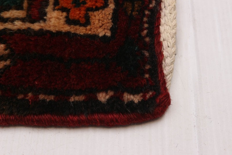 Vintage Hand-knotted Runner Rug 3'7" x 12'11" Traditional Oriental Wool Carpet gallery