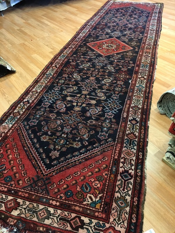 Tremendous Tribal - 1930s Antique Oriental Rug - Nomadic Runner - 3.7 x 13.5 ft. gallery